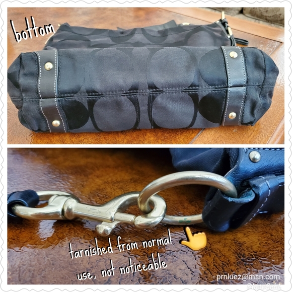 Authentic Coach Carly Signature Tote - Picture 8 of 9